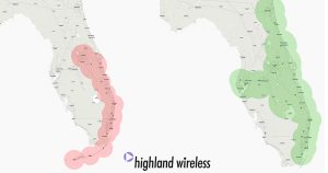 Florida Fleet Talk Two Way Radio Network Our Network Coverage Map